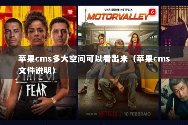 苹果cms多大空间可以看出来（苹果cms文件说明）