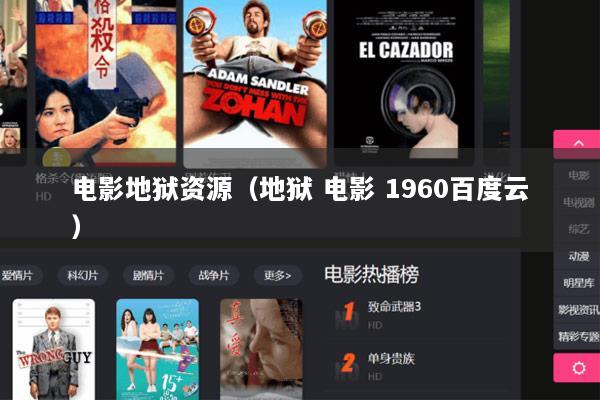 电影地狱资源（地狱 电影 1960百度云）