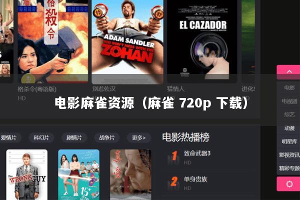 电影麻雀资源（麻雀 720p 下载）