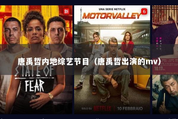 唐禹哲内地综艺节目（唐禹哲出演的mv）
