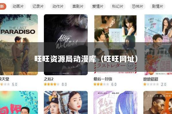 旺旺资源局动漫库（旺旺网址）
